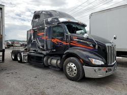 Salvage trucks for sale at Lebanon, TN auction: 2023 Peterbilt 579 Semi Truck