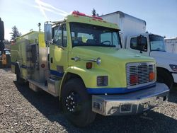 Salvage trucks for sale at Graham, WA auction: 1996 Freightliner FL80 Pumper Fire Truck