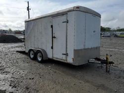 Salvage cars for sale from Copart Cicero, IN: 2009 Alumacraft Inium Cargo ACTM714TA2 Enclosed Cargo Trailer