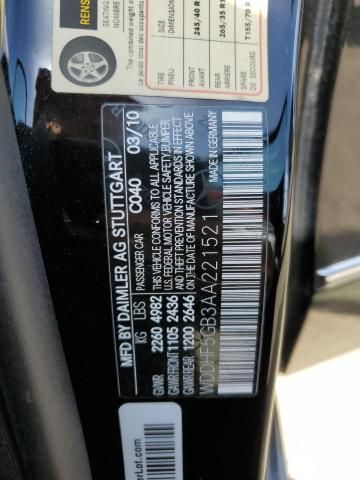 2010 Mercedes-Benz E 350