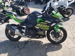 Salvage cars for sale from Copart Austell, GA: 2018 Kawasaki EX400