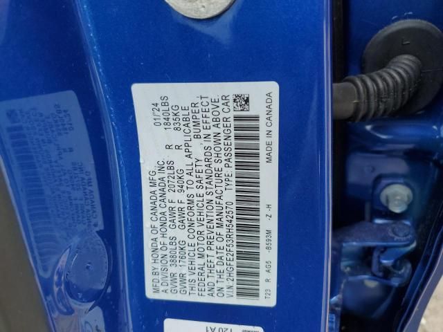 2024 Honda Civic Sport