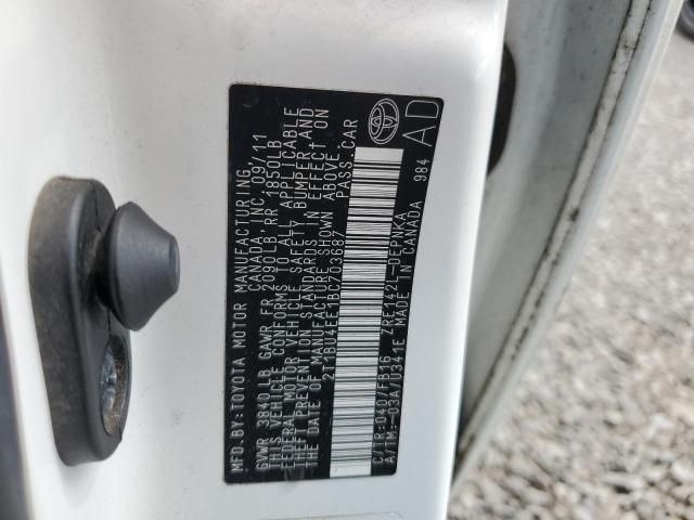 2011 Toyota Corolla Base