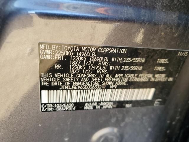 2016 Toyota Rav4 HV Limited