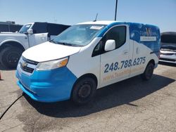 Salvage cars for sale from Copart Woodhaven, MI: 2015 Chevrolet City Express LT