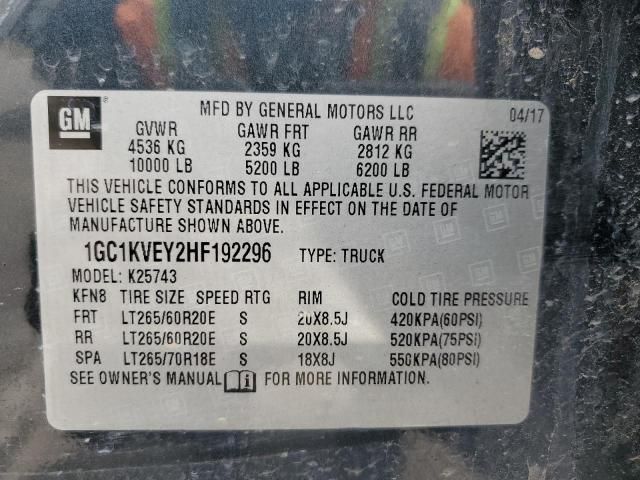 2017 Chevrolet Silverado K2500 Heavy Duty LT