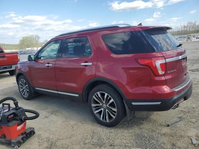 2019 Ford Explorer Platinum
