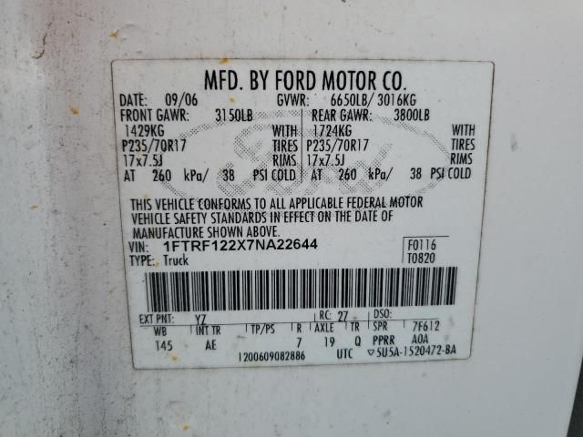 2007 Ford F150
