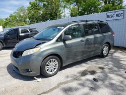 2014 Toyota Sienna XLE en venta en Bridgeton, MO