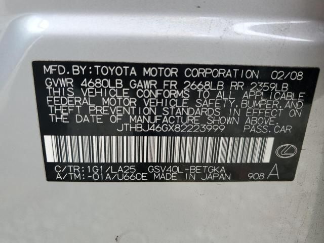 2008 Lexus ES 350