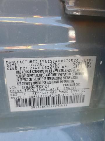 2025 Nissan Sentra SV