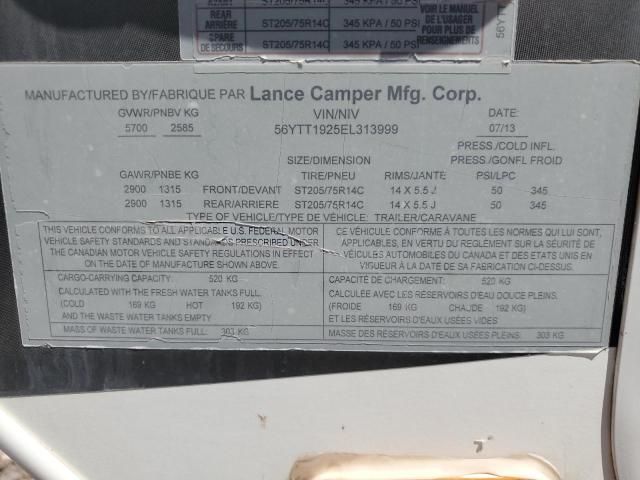 2014 Lance Camper
