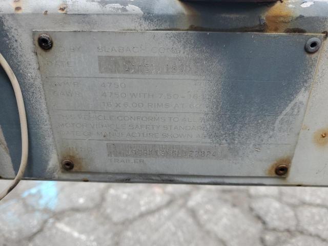 1990 Slabach Reel Trailer