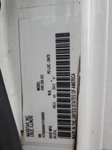 2015 International 4000 4300