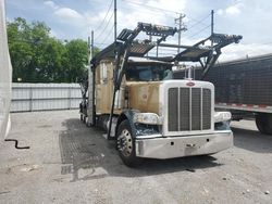 Salvage trucks for sale at Lebanon, TN auction: 2017 Peterbilt 389 Car Carrier Truck