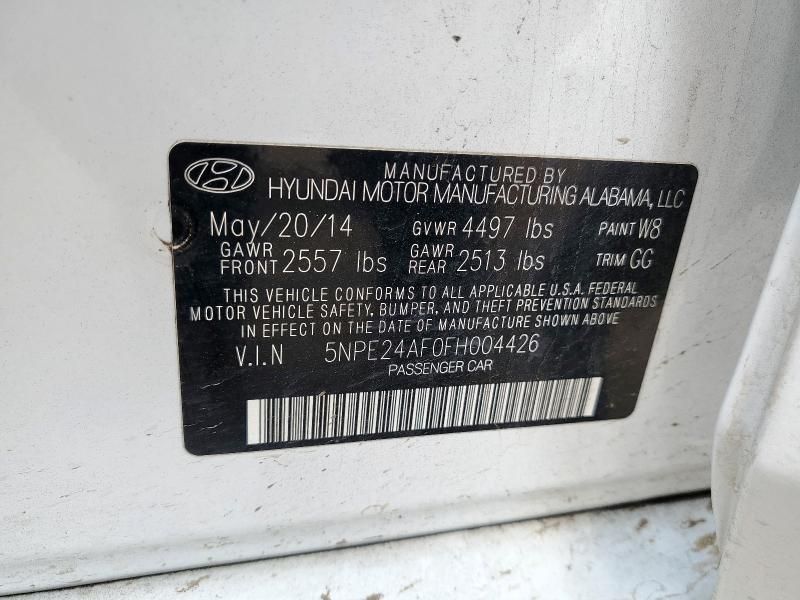 2015 Hyundai Sonata SE