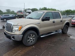 Salvage trucks for sale at Chalfont, PA auction: 2012 Ford F150 Supercrew