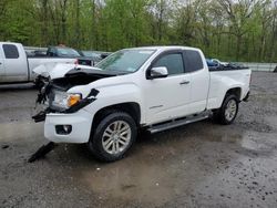 Salvage trucks for sale at Albany, NY auction: 2016 GMC Canyon SLT