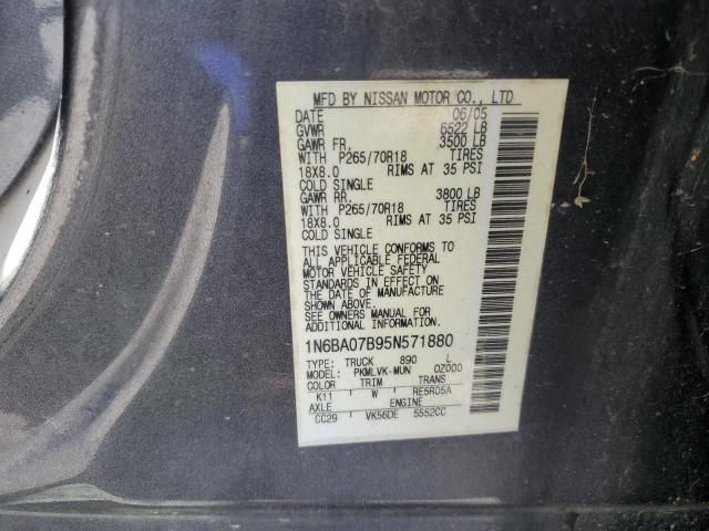 2005 Nissan Titan XE