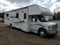 Salvage trucks for sale at Arlington, WA auction: 2015 Winnebago 2015 Ford Econoline E450 Super Duty Cutaway Van