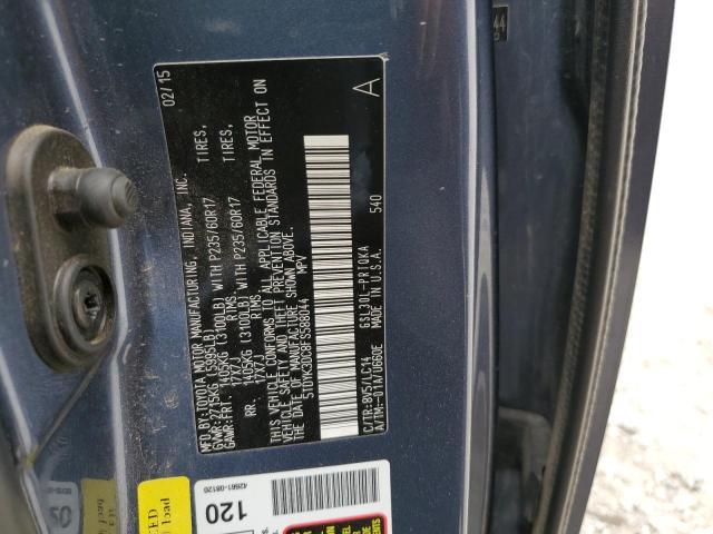 2015 Toyota Sienna xle