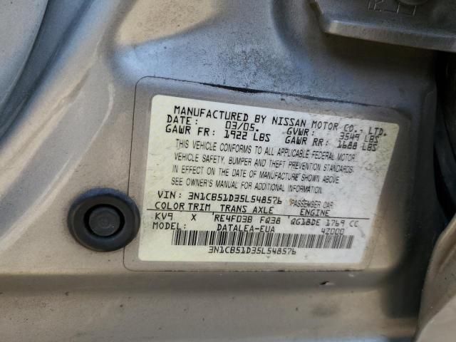 2005 Nissan Sentra 1.8