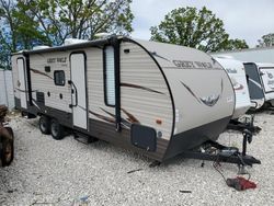 Salvage trucks for sale at Franklin, WI auction: 2017 Wildwood 2017 Foresriver Grey Wolf