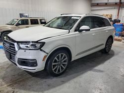 Audi salvage cars for sale: 2017 Audi Q7 Premium