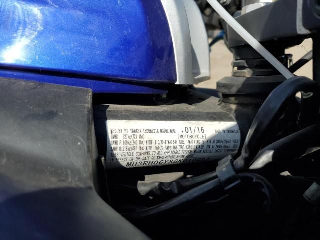 2016 Yamaha YZFR3