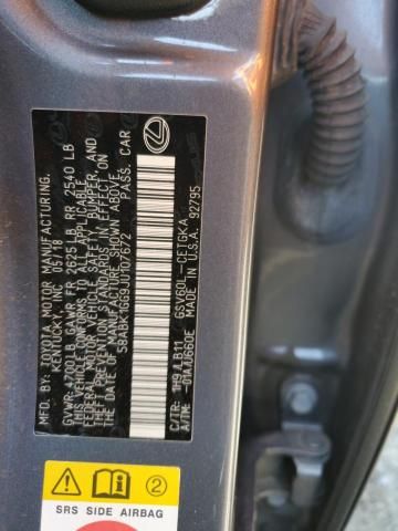 2018 Lexus ES 350
