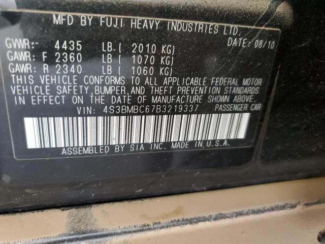 2011 Subaru Legacy 2.5I Premium