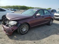 Mercedes-Benz salvage cars for sale: 2009 Mercedes-Benz C 300 4matic