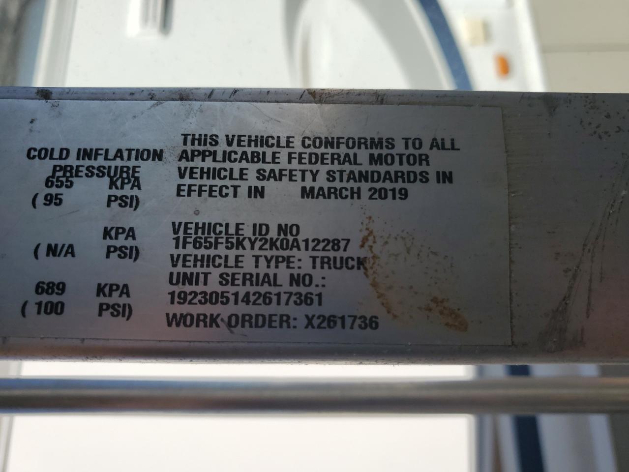 2019 Ford F59