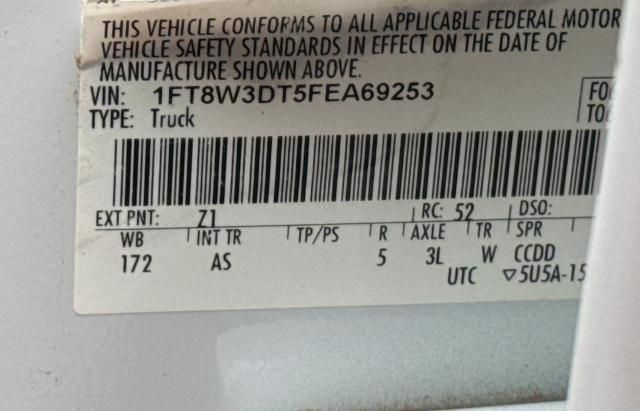 2015 Ford F350 Super Duty