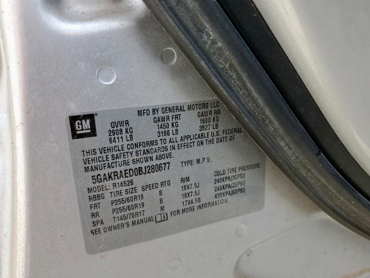 2011 Buick Enclave cx