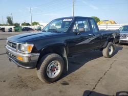 Salvage trucks for sale at Miami, FL auction: 1993 Toyota Pickup 1/2 TON Extra Long Wheelbase DX