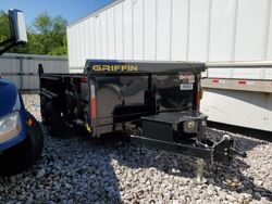 Salvage trucks for sale at Hurricane, WV auction: 2024 Griffin GT-714 Dump Trailer