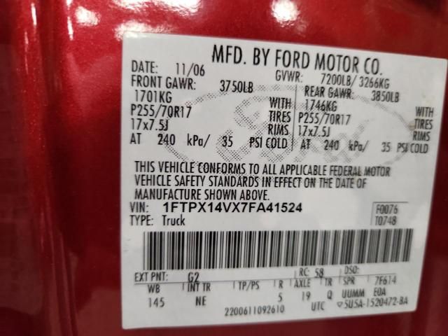 2007 Ford F150