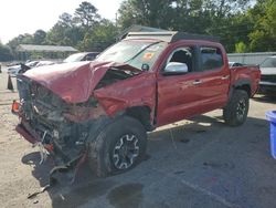 Salvage trucks for sale at Savannah, GA auction: 2016 Toyota Tacoma Double Cab