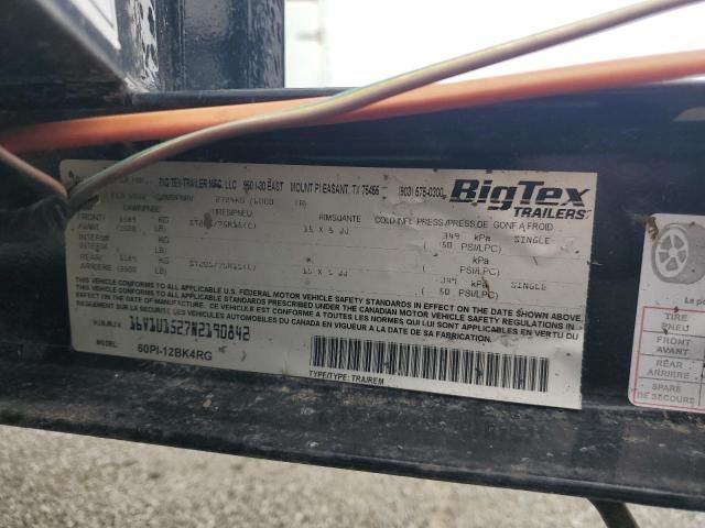 2022 Big Tex 60PI-12BK4RG Utility Trailer