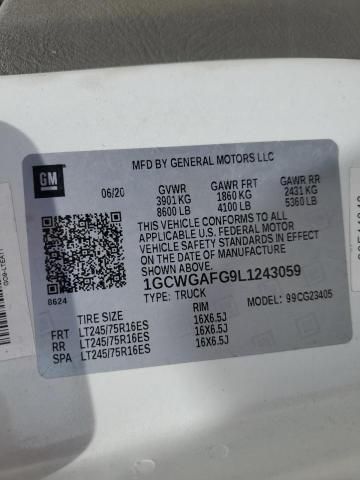2020 Chevrolet Express G2500