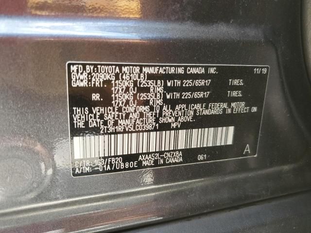 2020 Toyota Rav4 LE