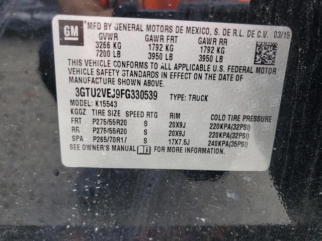 2015 GMC Sierra K1500 SLT