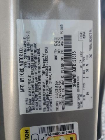 2015 Ford Fusion se