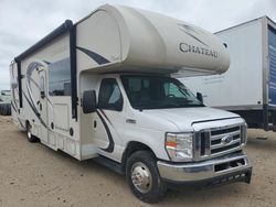 Salvage trucks for sale at Kansas City, KS auction: 2017 Ford Econoline E450 Super Duty Cutaway Van