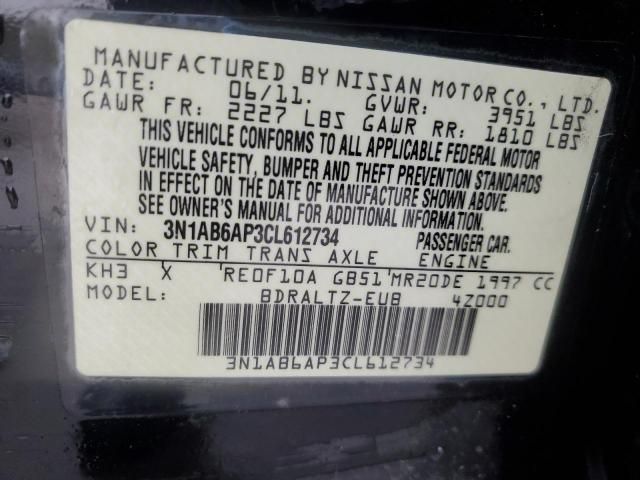 2012 Nissan Sentra 2.0