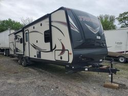Salvage trucks for sale at Central Square, NY auction: 2017 Tracker Trailer