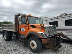 Salvage trucks for sale at Barberton, OH auction: 2011 International 7400 Dump Truck