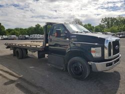 Salvage trucks for sale at Cahokia Heights, IL auction: 2016 Ford F650 Super Duty