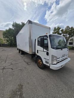 Salvage trucks for sale at Elgin, IL auction: 2014 Isuzu NRR